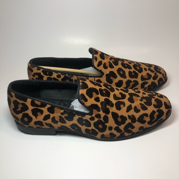 Inc Mens Robbie Cheetah Loafers 